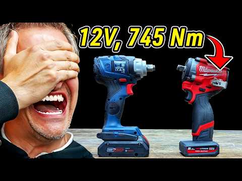 BOSCH gegen MILWAUKEE - Neuer Milwaukee 12V Schlagschrauber schlägt 18V | WERKZEUG NEWS 331