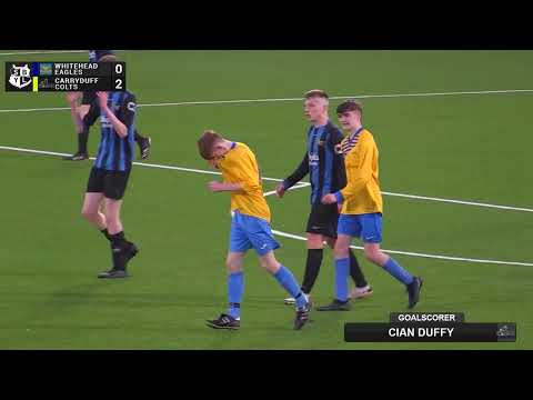 Whitehead Eagles v Carryduff Colts - Under 17 Fourth Division Cup Final - April 2022