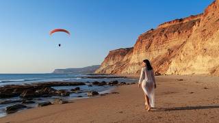 Silent Hiking the Sharon Beach National Park | Central Israel Mediterranean Coastline