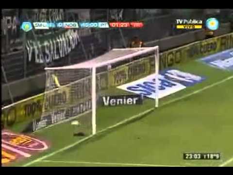 Gol Diego Garcia (San)   San Martin (SJ) 1 Vs 0 Newell s - Fecha 3 Torneo final golesya.com.wmv