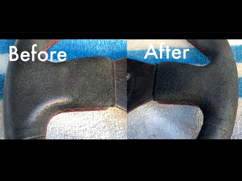 How To Clean Your Suede or Alcantara Steering Wheel