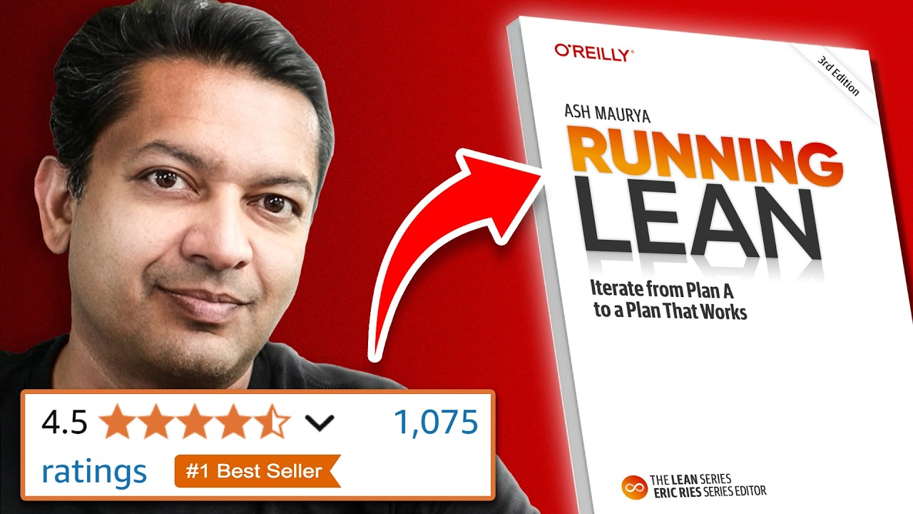 Running lean ash maurya: How i wrote a #1 bestseller as a startup founder