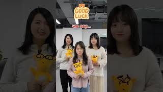 How to say "Good Luck" in your language? #shorts #korean #japanese #chinese
