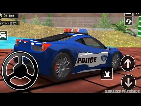 Police Drift Car Simulator Driving | Offroad Cars Game: Blue Police Car Unlocked - Android GamePlay
