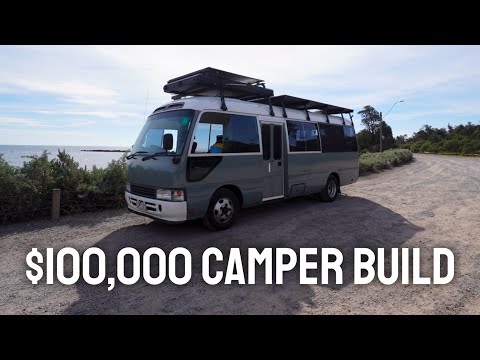 $100,000 TOYOTA COASTER BUS CONVERSION!!