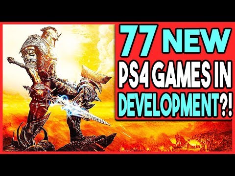 77 NEW PS4 GAMES IN DEVELOPMENT FROM ONE PUBLISHER?! Video