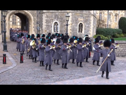 Changing the Guard at Windsor Castle - Saturday the 8th of November 2025