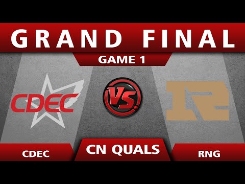 CDEC vs Royal Never Give Up Game 1 - TI9 CN Regional Qualifiers: Grand Finals