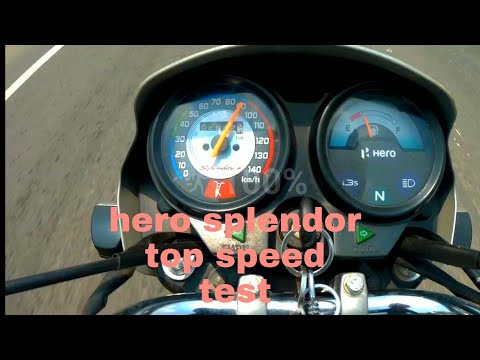 Hero splendor bs6 ? ibs top speed Video