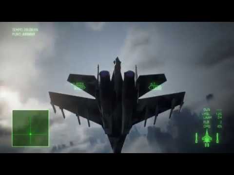 Ace Combat 7 - Su-35's hard training over Yinshi Valley