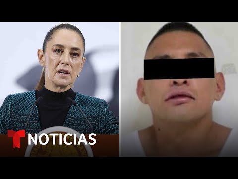 La presidenta Claudia Sheinbaum denuncia por acoso al hombre que la tocó | Noticias Telemundo