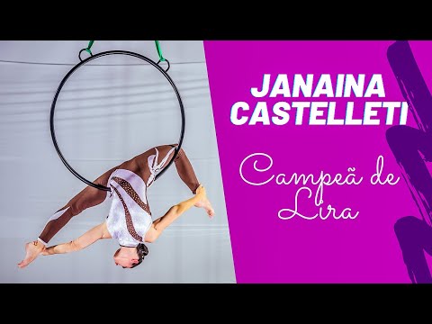 Campeã Brasileira de LIRA ACROBÁTICA 2021 (Profissional) - Janaina Castelleti