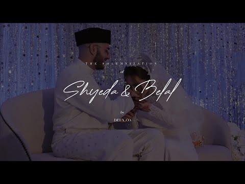 The Wedding Solemnization of Shyeda & Belal | Shangri-La Tanjung Aru | 4K