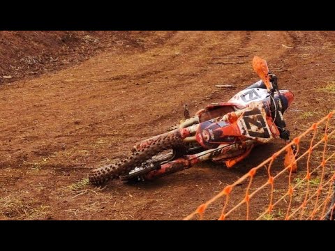 O TOMBAÇO DE ANTHONY RODRIGUEZ EM FAXINAL/PR - 1a e 2a etapas do Brasileiro de Motocross 2021