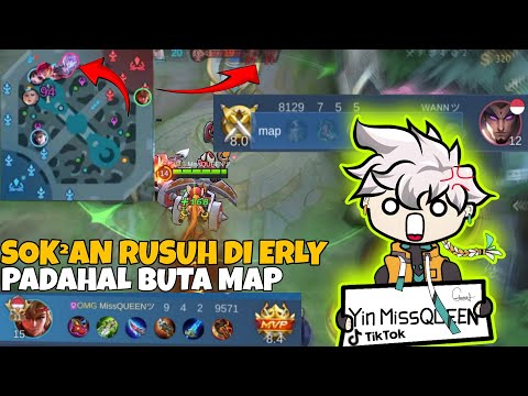 YIN ONLY ROAD TO MYTHIC - DI RUSUH PAS EARLY YINKU AUTO MEMBANTAI DI LATE GAME - YIN ONE HIT ~ MLBB