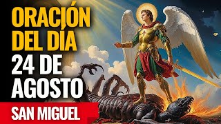 ¡Toda obra oculta contra tu vida ha sido destruida bajo los pies de San Miguel! Reza ahora