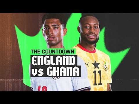 Countdown to England v Ghana World Cup 2026 | BBC News