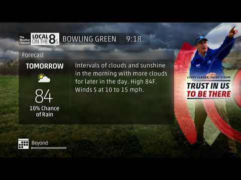 The Weather Channel - Bowling Green, KY Local Forecast - 8/23/2018 9:18pm