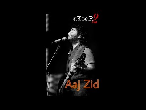 Aaj Zid Synced Lyrics Video