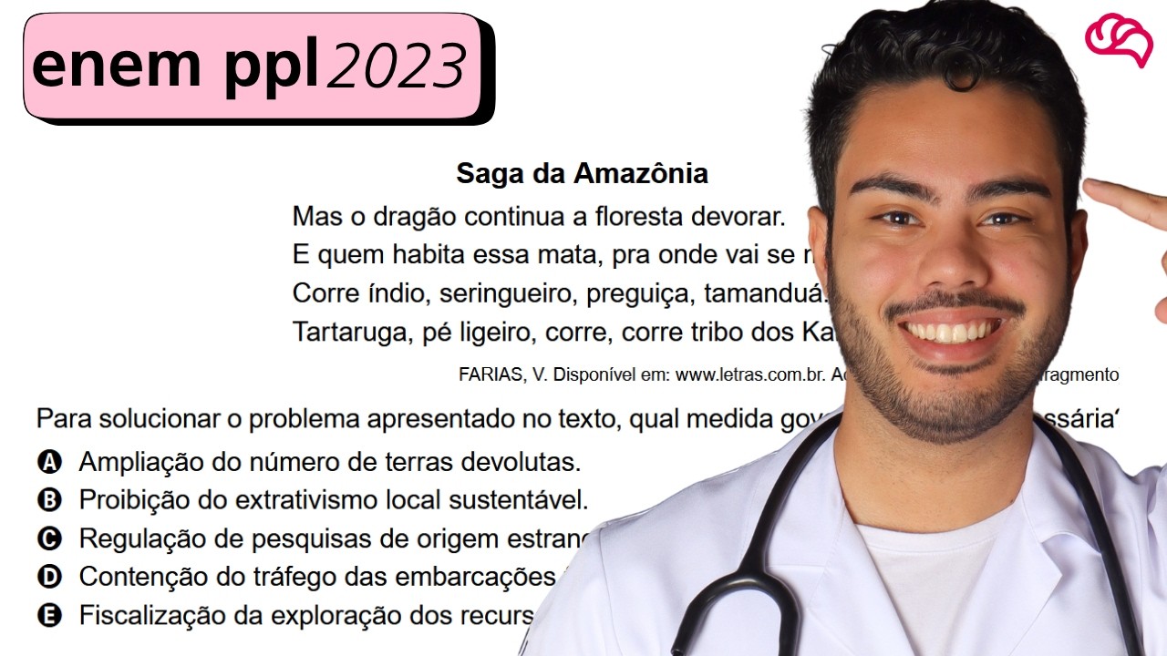 Resolução em Vídeo — Questão 47 ENEM 2023 PPL
