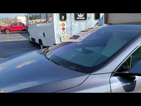 Tesla Model S Windows Tinted with Xpel Prime XR Plus Super Ceramic Window Film in Winter Garden, FL.