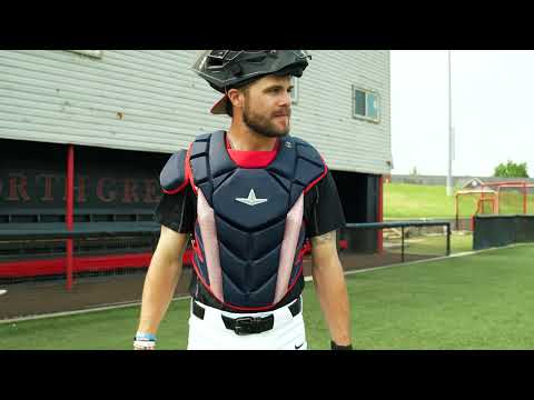 All Star CKCC-5-LGE MVP Pro Catchers Kit Adult Navy/Graphite