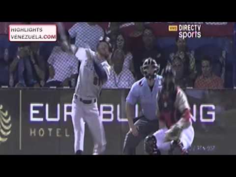 Highlights LVBP 01/11/2015 - Leones del Caracas vs Tigres de Aragua