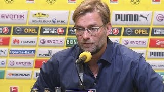 Klopp löst seinen Vertrag bei Dortmund auf (Pressekonferenz)