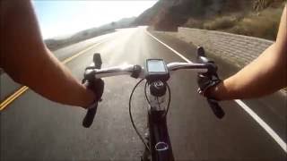 preview picture of video 'Angeles Crest Bike Descent using GoPro Hero'