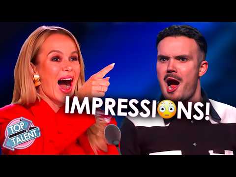 They Don’t Just Do Voices… They BECOME Them! 🔥 TOP 10 Most INSANE Impressions Ever!🤯