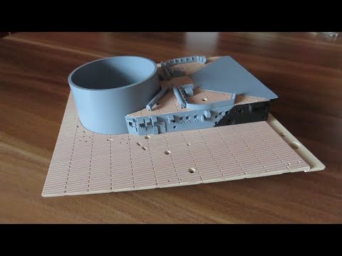 Hachette Bismarck SPEZIAL Part 01 - Erweiterung der Tarnbemalung