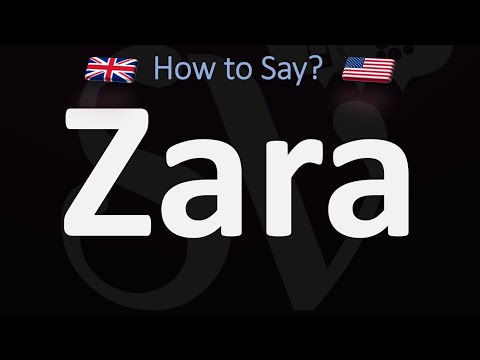 How to Pronounce Zara? (CORRECTLY) English & Spanish Pronunciation