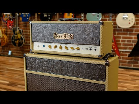 Greedtone JHI-100 100W Amp Head and Matching 2 x 12" Cab image 8