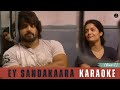 EY SANDAKAARA Karaoke IRUDHI SUTTRU SUDHA KONGARA SANTHOSH NARAYANAN Youtube Karaoke