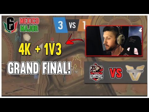 JOYSTICK WINNING 1v3 CLUTCH IN THE GRAND FINAL - R6 MEXICO MAJOR HIGHLIGHTS | BEST OF SIEGE