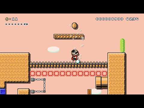 Sky High Desert by Morgan805 - Super Mario Maker 2 - No Commentary 1bz