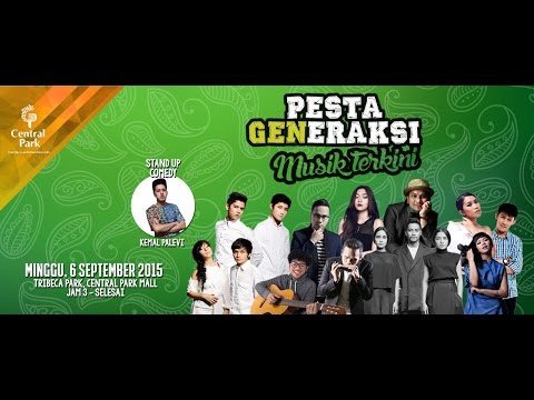Pesta GENeraksi Musik Terkini - 6 September 2015