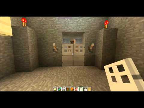 Minecraft Arena taistelu Iron Colem Vs.luurangot