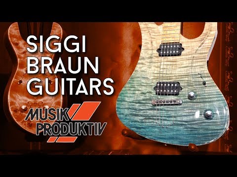 Siggi Braun Guitars at Musik Produktiv
