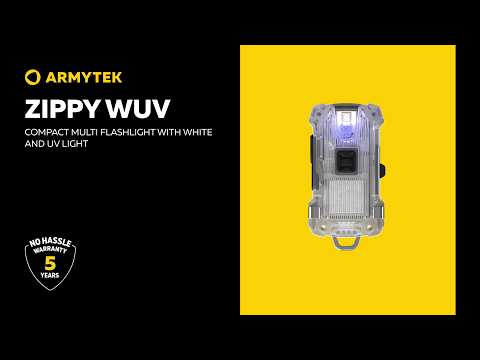Armytek Zippy WUV — white and UV light in a mini size