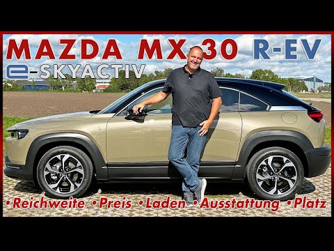 MAZDA MX-30 R-EV - Wankel als PHEV Generator - Klappt das? | Test Reichweite Fahrbericht Review 2023