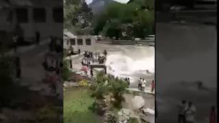 Neelam valley bridge incident| Azad Kashmir college trip accident|