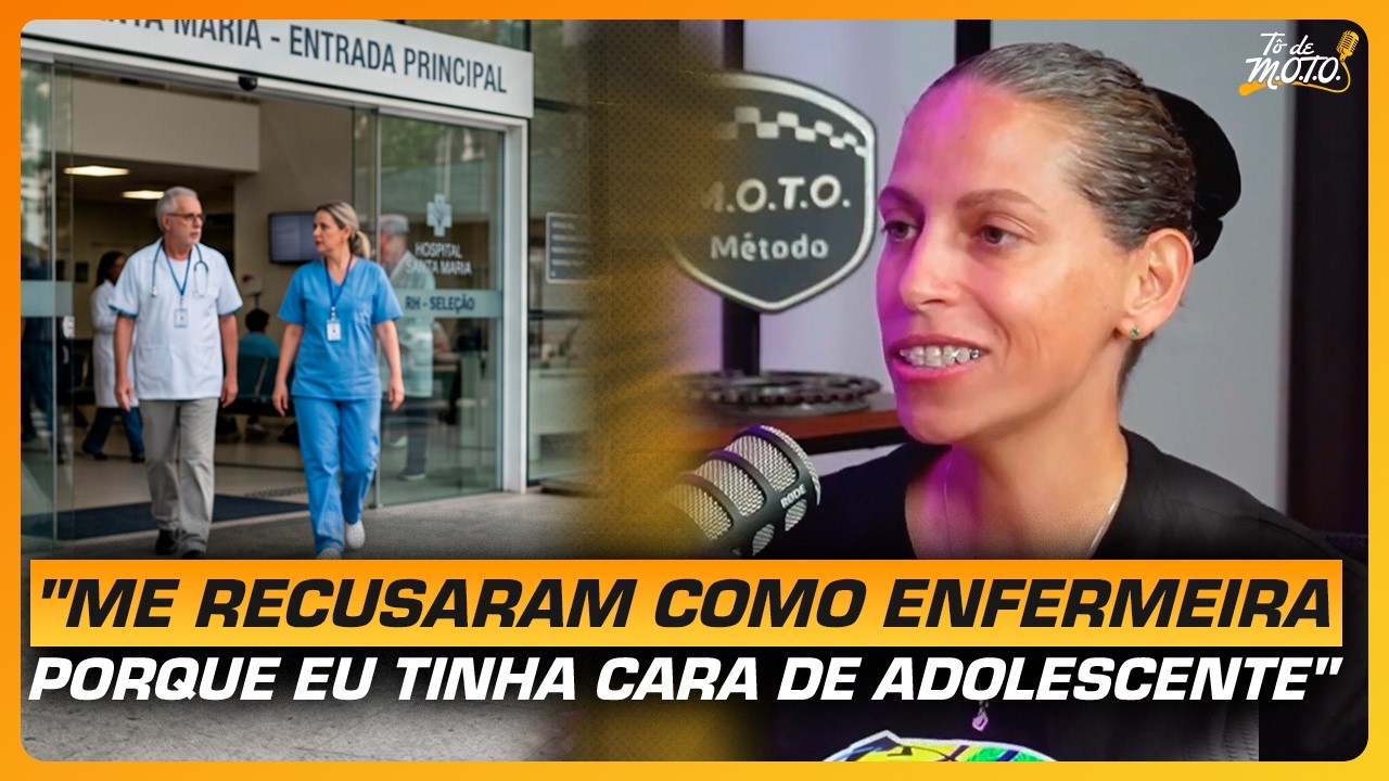 "Me recusaram como enfermeira porque eu tinha cara de adolescente"