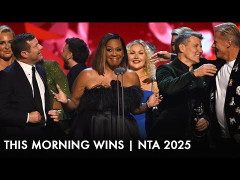 This Morning wins Daytime National TV Award 2025!
