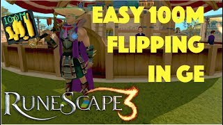 EASY Way I Made 100M Flipping Items in the Grand Exchange, Runescape 3