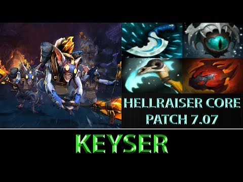 Keyser [Meepo] The Hellraiser Core Player ► Dota 2 7.07