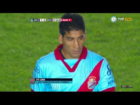 Gol de Luna. Arsenal 1 - Boca 2 | Primera División 2015 - Fecha 20