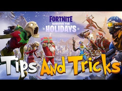 FORTNITE - 10 Survive The Holidays Tips And Tricks (How To Skip Days And Frozen Thing Location) Video