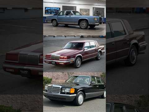 📌Así Eran los Autos de Lujo de los 80s que Todo Rico Tenía ¡Nostalgia Pura!