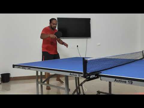 Michael Maze style Backhand sidespin practice